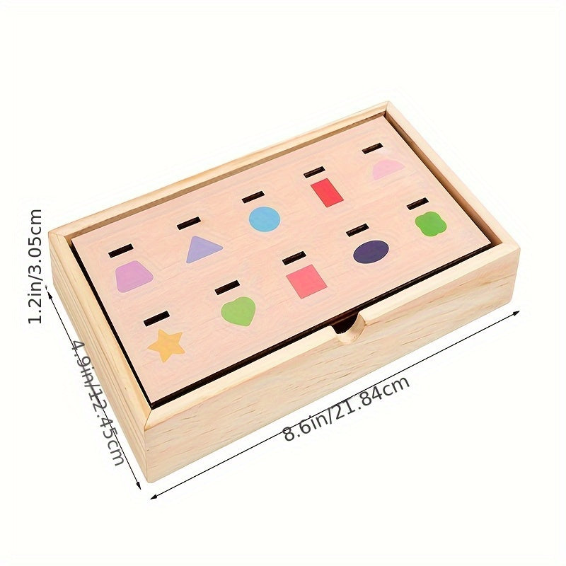 Plug Pairing Box Shadow Matching Educational Toy