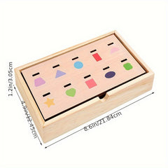 Plug Pairing Box Shadow Matching Educational Toy