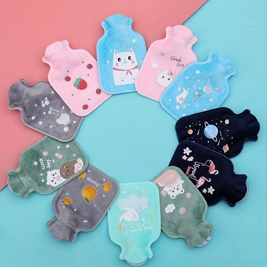 Plush Hand Warmer Hot Water Bag Portable Christmas Gift