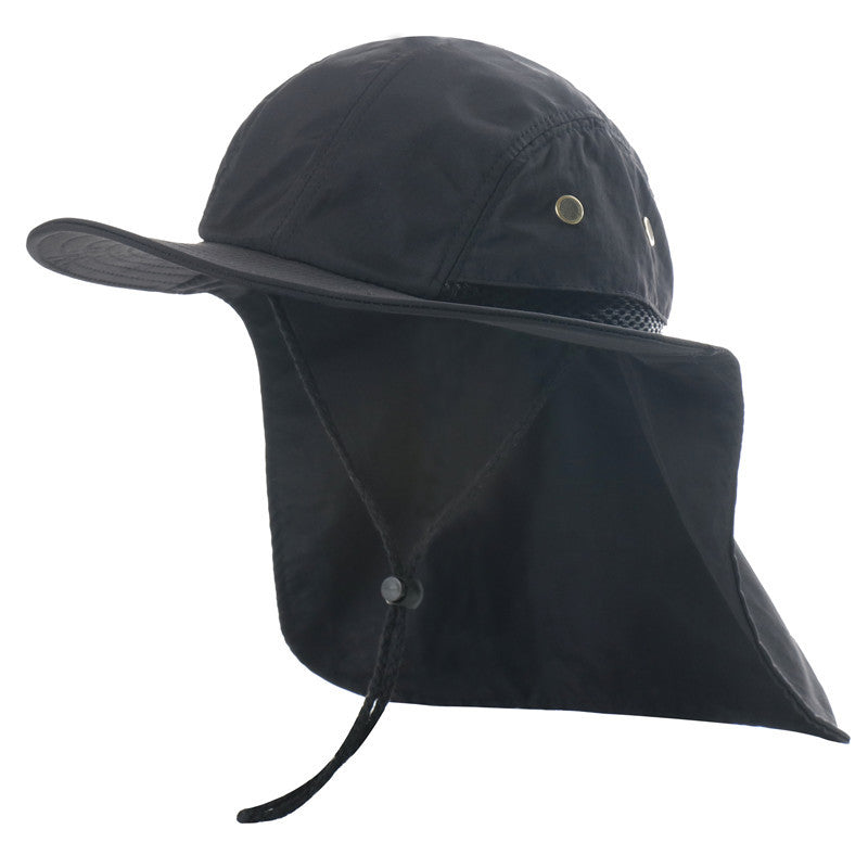 Waterproof Sun Hat with Neck Flap for Outdoor Activities