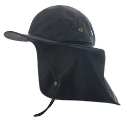 Waterproof Sun Hat with Neck Flap for Outdoor Activities