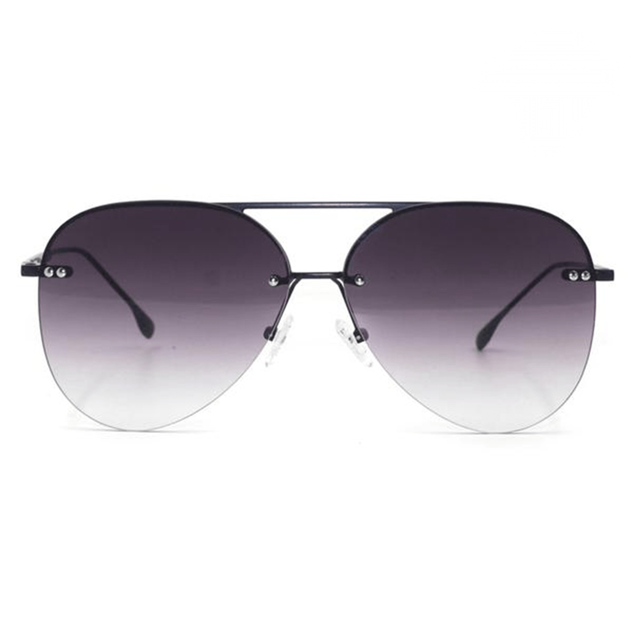 Men's Rimless Aviator Glasses
