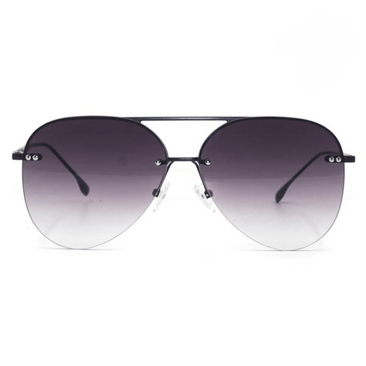 Men's Rimless Aviator Glasses
