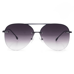 Men's Rimless Aviator Glasses