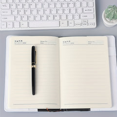 Purple Marble Patterned Notebooks with Locks