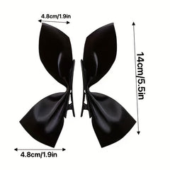 2pcs Girls Sweet Bow Hair Clip Hair Accessories Sets