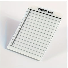 50 Sheets Transparent Plan Sticky Notes Key Grid Horizontal Lines