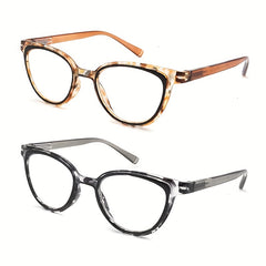 Retro Round Reading Glasses Anti Light Anti eye Fatigue Men Presbyopia