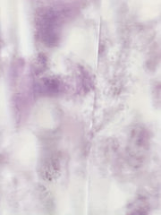 Tie Dye & Heart Print Long Sleeve Nightdress With Pockets