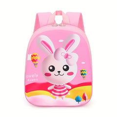 Kids' Cartoon Rabbit Dinosaur Astronaut Backpack Lightweight Breathable Bag