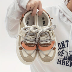 Lace Up Low Cut Canvas Sneakers for Sports and Casual Wear