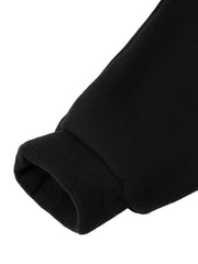Men's Fleece Zip Up Hooded Jacket for Autumn Winter