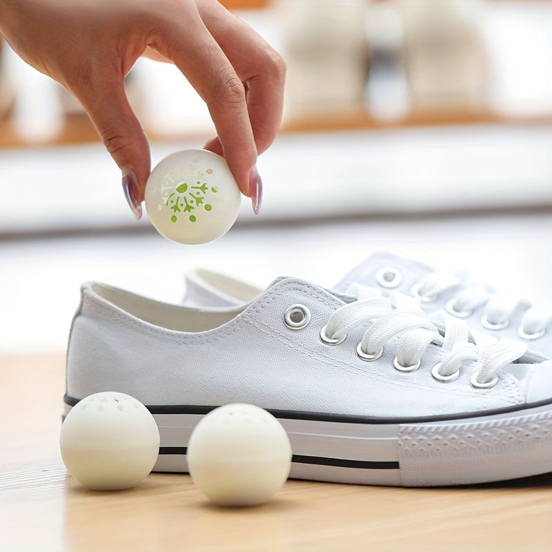 6pcs Shoe Cabinet Deodorant Ball Green Tea Aromatherapy