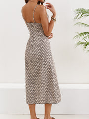 Maxi Cami Wrap Dress Sleeveless for Spring & Summer
