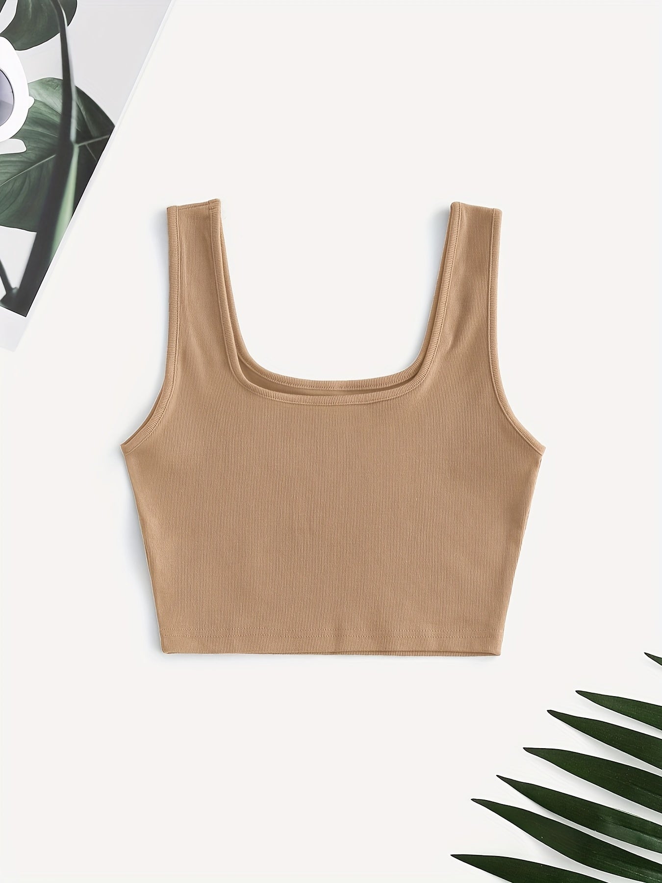3 Pack Crop Tank Tops Y2K Sleeveless Tank Tops For Summer Women's Clothing