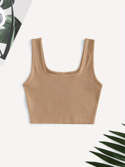 3 Pack Crop Tank Tops Y2K Sleeveless Tank Tops For Summer Women's Clothing