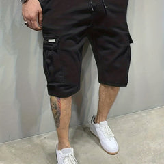 Men's Cargo Short Pants Drawstring Loose Shorts