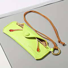 Minimalist Solid Glasses Storage Pouch Lightweight Dustproof Organizer