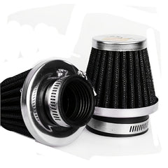Universal Motorcycle Air Filter Cleaner 35-60mm for Bobber, Touring & Dirt Bikes