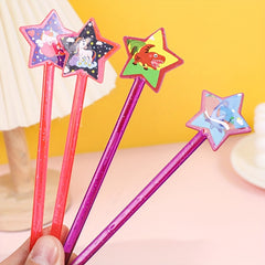 10pcs Magical Star Unicorn Mini Sticks for Kids' Parties