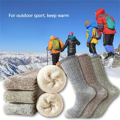 Men's Thickened Winter Warm Socks - 3 Pairs