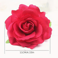 Rose Hair Clip Bridal Suck Billed Clip For Side Hair Bang