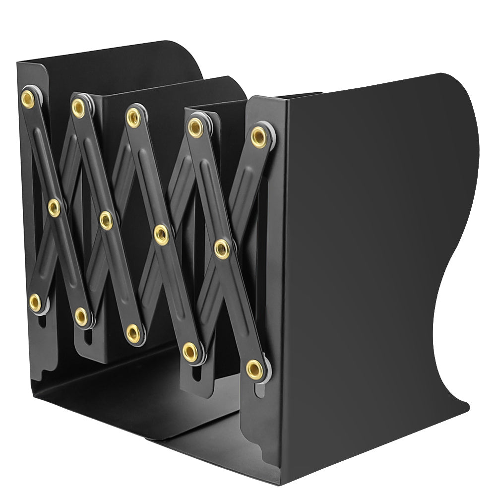 Adjustable Bookend Expandable Magazine File Holder Desk Organizer