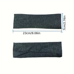 3pcs Elastic Sweat Absorbent Headbands for Men & Women