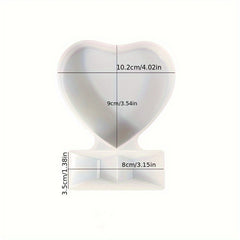 Heart Shaped Photo Frame Mold DIY Resin Silicone Mold