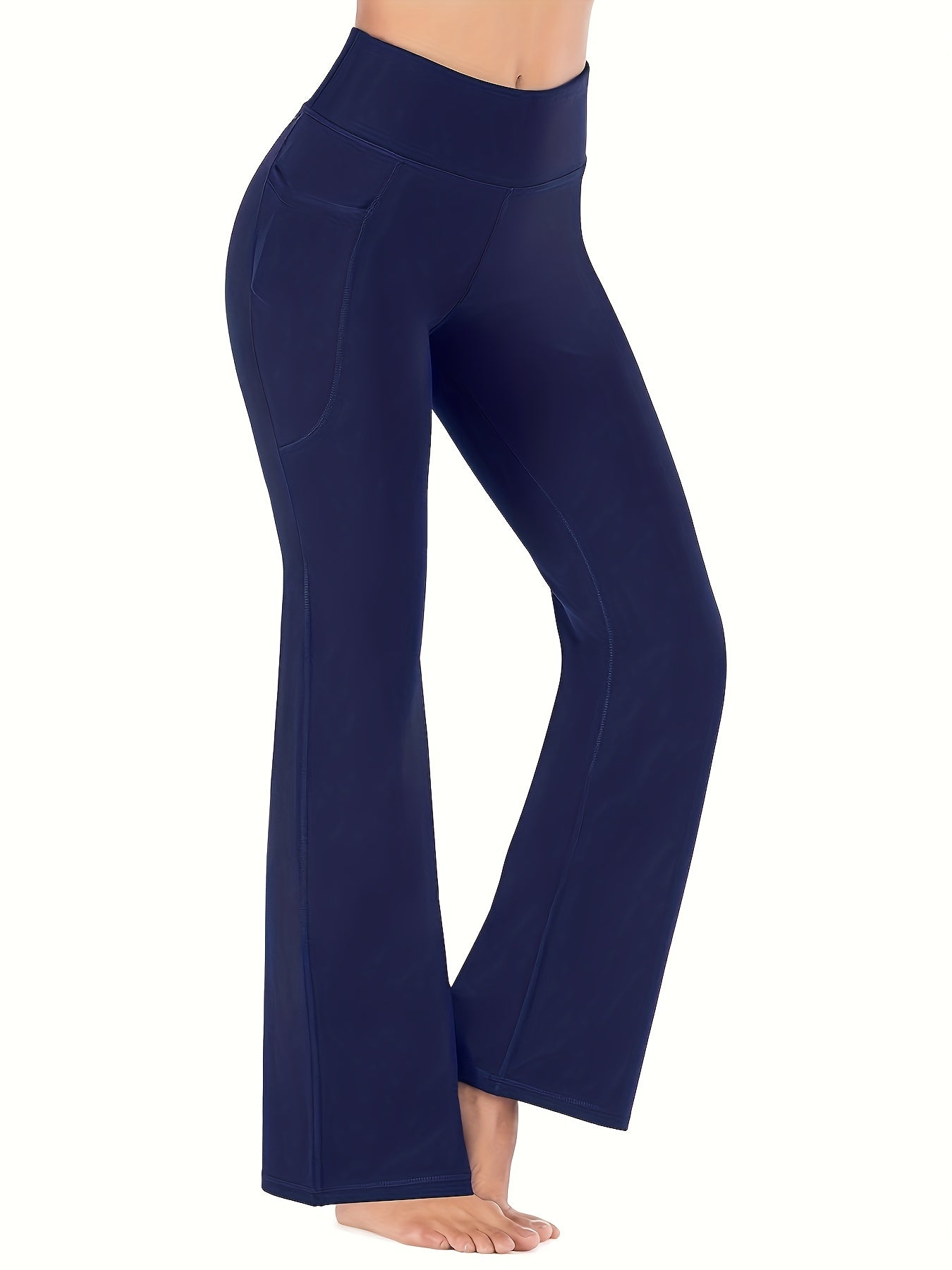 Flare Leggings High Waist Workout Sports Wide Leg Bootcut Pants