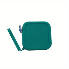 Silicone Zipper Makeup Pouch Waterproof Toiletry Bag