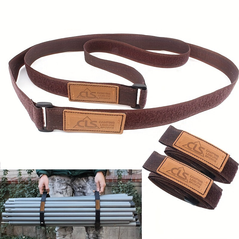 2pcs Luggage Straps with Adjustable Camping Bundle Strap