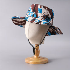 Camouflage Bucket Hat Men's Outdoor Fishing Mountaineering Sun Hat