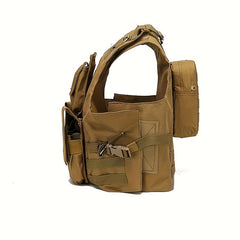 Adjustable Airsoft Vest 800D Oxford Cloth Training Vest Outdoor Safety