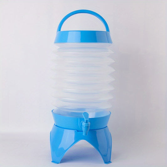 Collapsible Water Bottle with Spigot for Camping