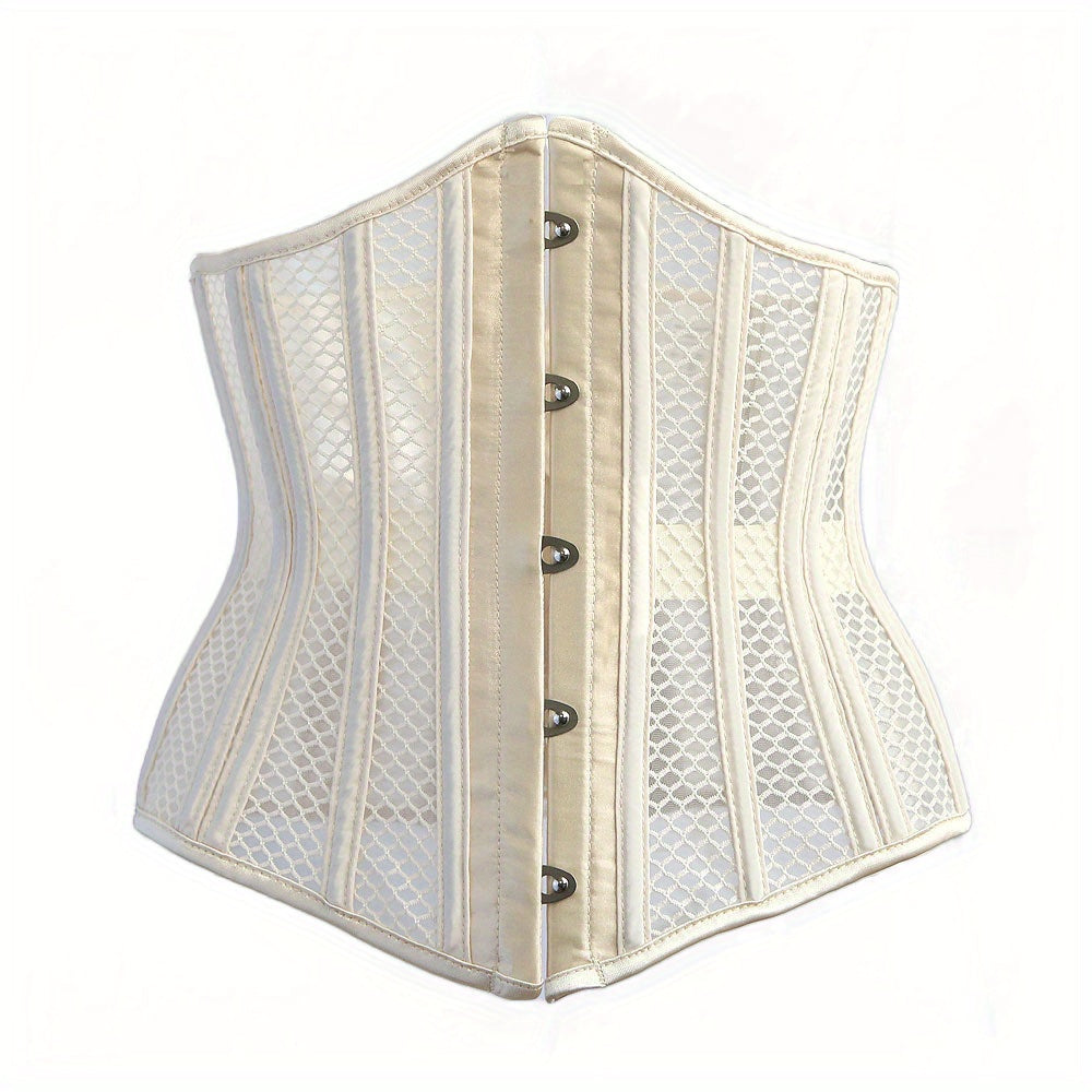 Tummy Control Strapless Corset Top Lace Up Shaping Women's Underwear