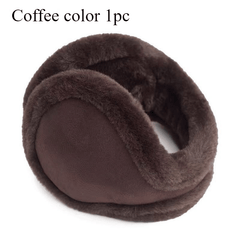 Winter Ear Muffs for Outdoor Sports Skiing - Unisex Brown Grey