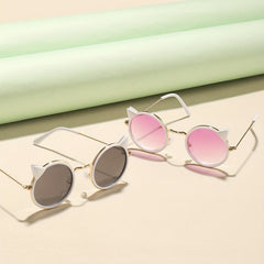 Kids Cartoon Cat Sunglasses, Sun Protection Outdoor Supplies
