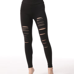 Women's Cutout Tight Pants for Fitness Yoga Running
