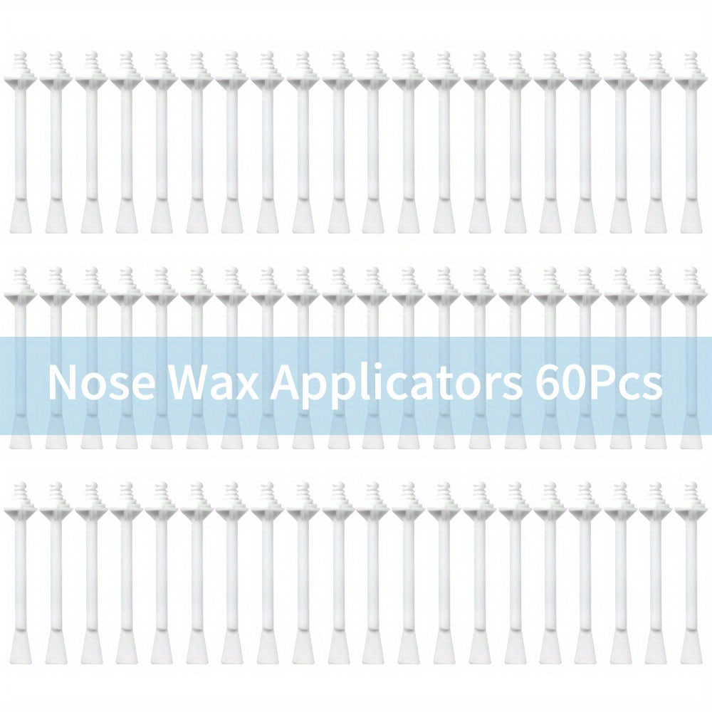 100pcs Disposable Nose Wax Sticks Nostril Cleaning Spatulas
