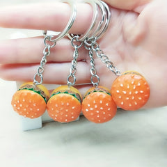 Hamburger Keychain Fun Gift for Kids
