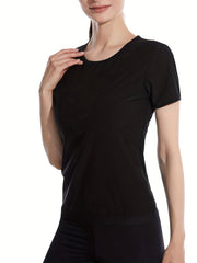 Slimming T-Shirt Women's Activewear Yoga Fitness Top