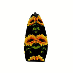 Sunflower Flowers Cosmetic Bag Waterproof Makeup Toiletry Pouch Travel