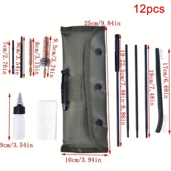 12pcs 223cal 5.56mm Heavy Duty Cleaning Accessories