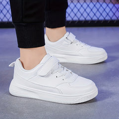 Unisex Hoop & Loop Skateboard Shoes for Boys & Girls