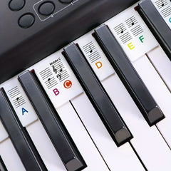 88 Key Piano Keyboard Note Label for Beginners