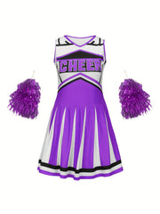 Children's Cheerleading Set Party Costume Cheers Girls