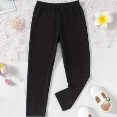 Girls' High Stretch Legging Pants Kids Sports Casual Outfit