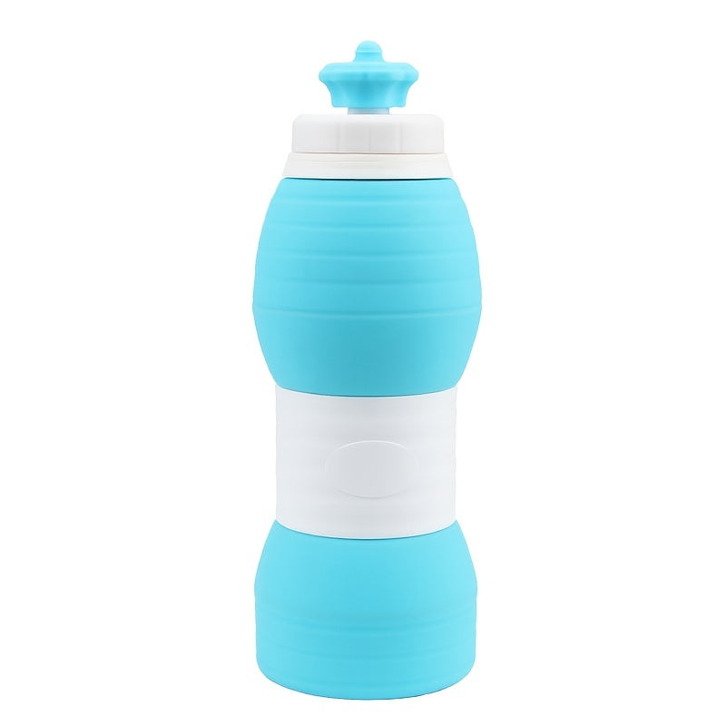 Creative Silicone Foldable Water Bottle Telescopic Water Cup for Outdoor Sports
