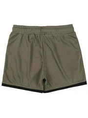 Men's Drawstring Sport Shorts for Outdoor Activities